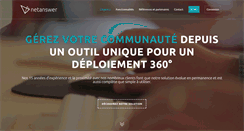 Desktop Screenshot of netanswer.fr