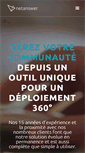 Mobile Screenshot of netanswer.fr