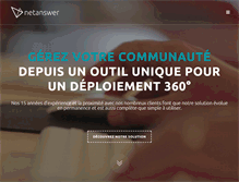 Tablet Screenshot of netanswer.fr